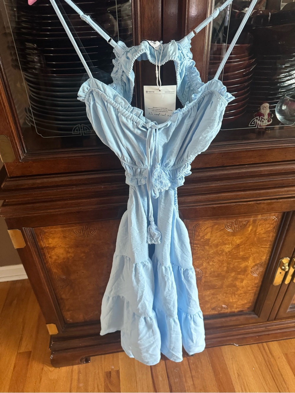 OPEN BACK CUT OUT SUNDRESS NWT
